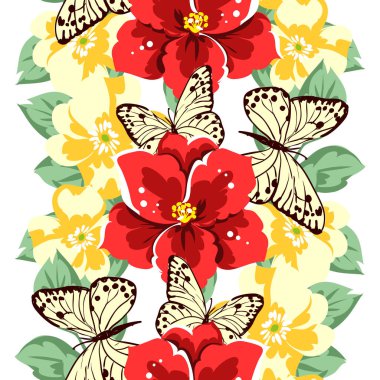 Kusursuz çiçek deseni