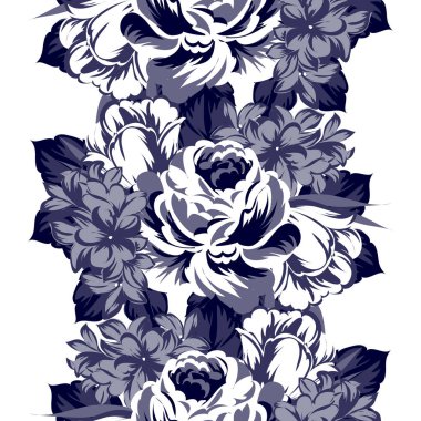 Kusursuz çiçek deseni