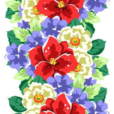 Kusursuz çiçek deseni