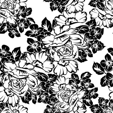 Kusursuz çiçek deseni
