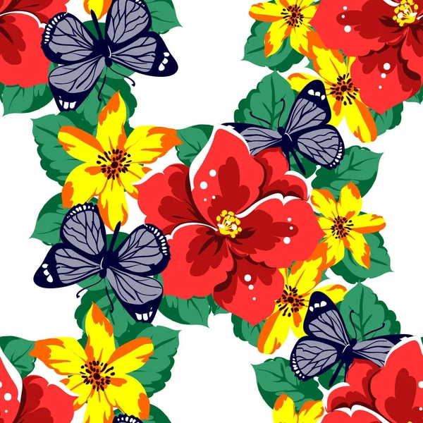 Kusursuz çiçek deseni