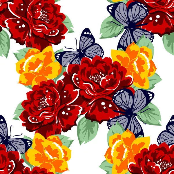 Kusursuz çiçek deseni