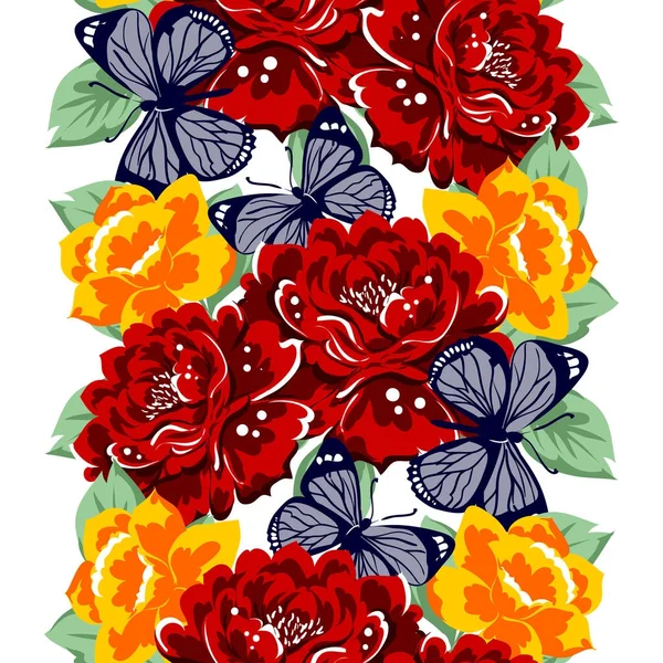 Kusursuz çiçek deseni