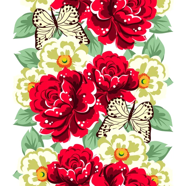 Kusursuz çiçek deseni