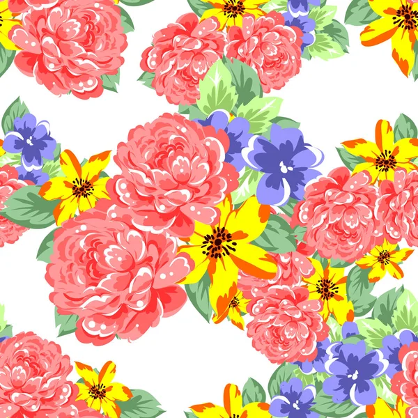 Kusursuz çiçek deseni