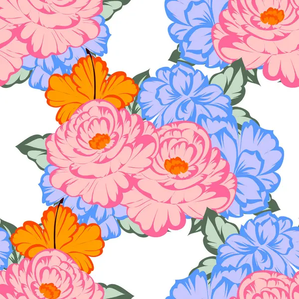 Kusursuz çiçek deseni