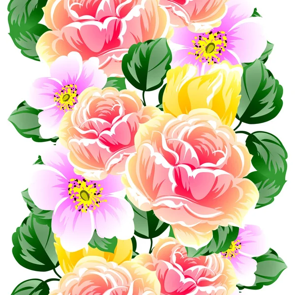 Kusursuz çiçek deseni