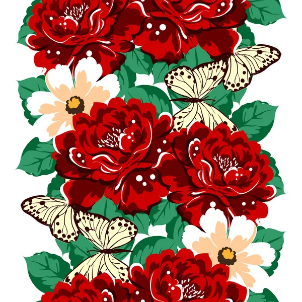 Kusursuz çiçek deseni