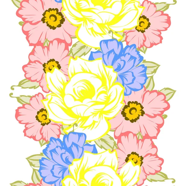 Kusursuz çiçek deseni