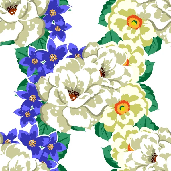 Kusursuz çiçek deseni