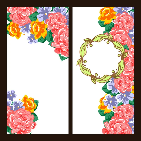 Çiçekli davetiye seti