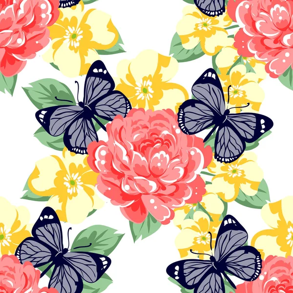 Kusursuz çiçek deseni