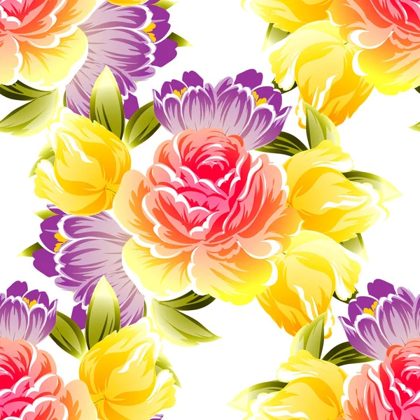 Kusursuz çiçek deseni