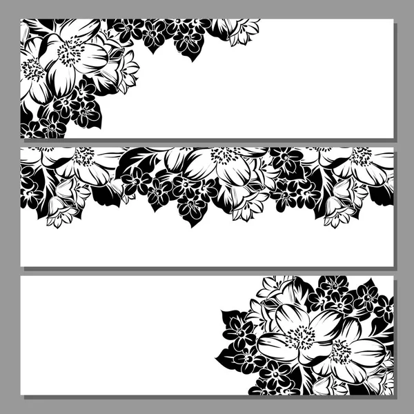 Çiçekli davetiye seti