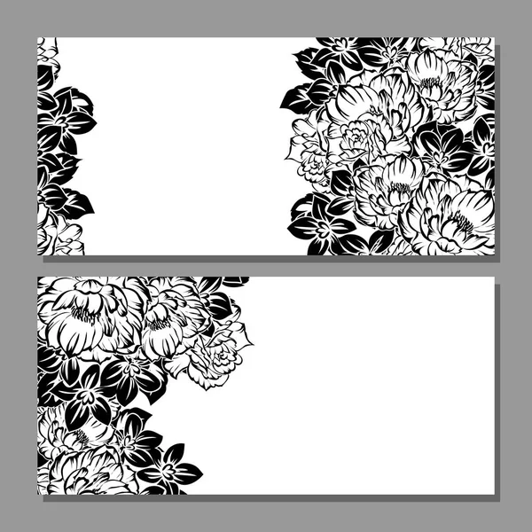 Çiçekli davetiye seti