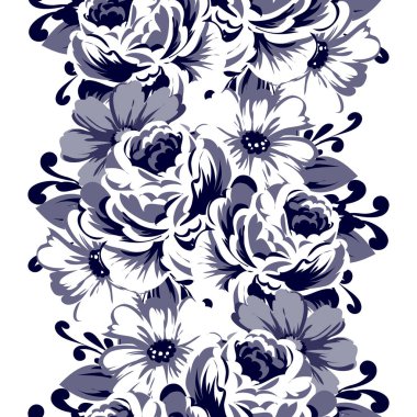Kusursuz çiçek deseni