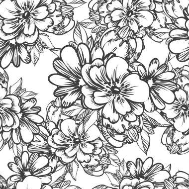 Kusursuz çiçek deseni