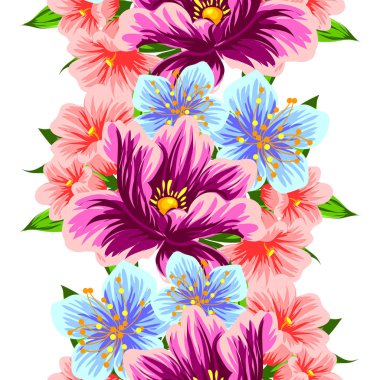 Kusursuz çiçek deseni