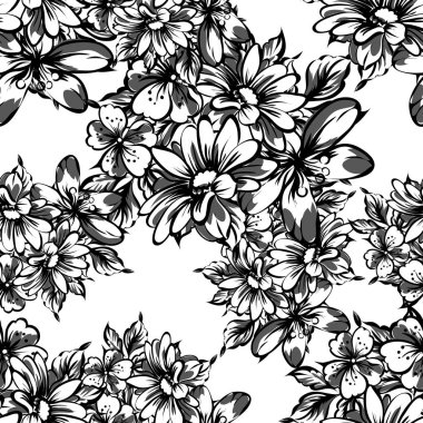 Kusursuz çiçek deseni