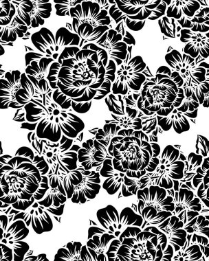 Kusursuz çiçek deseni