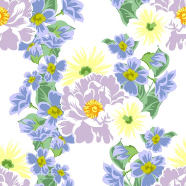 Kusursuz çiçek deseni