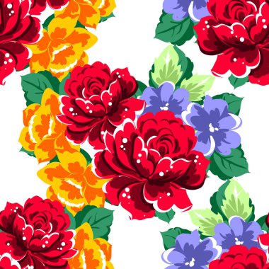 Kusursuz çiçek deseni