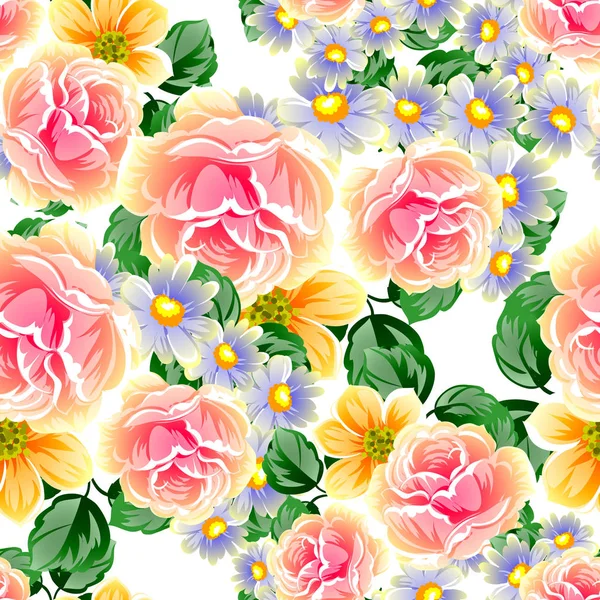 Kusursuz çiçek deseni