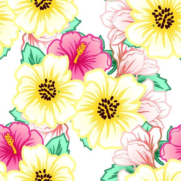 Kusursuz çiçek deseni