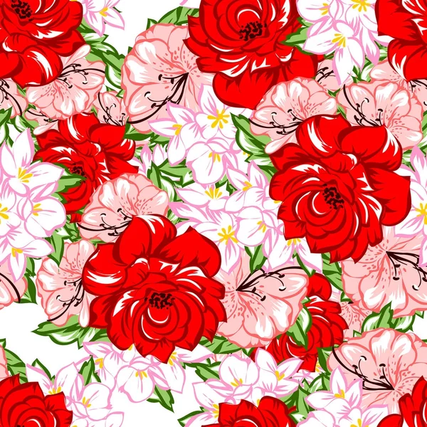 Kusursuz çiçek deseni