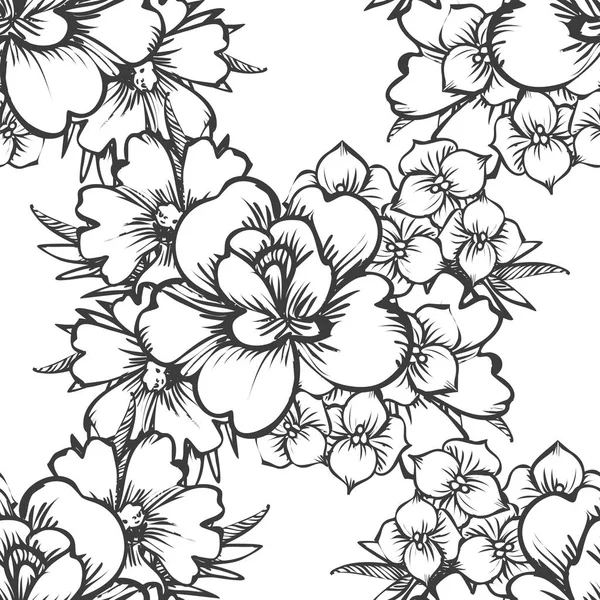 Kusursuz çiçek deseni