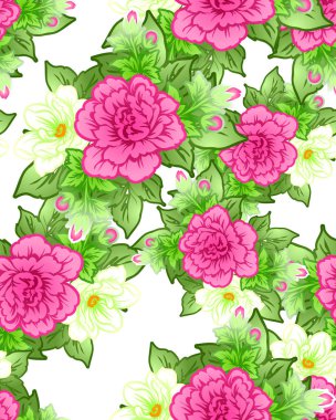 Kusursuz çiçek deseni