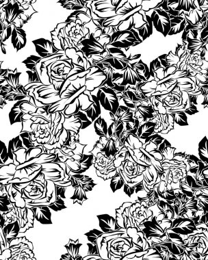 Kusursuz çiçek deseni