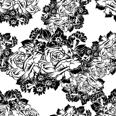 Kusursuz çiçek deseni