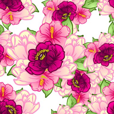 Kusursuz çiçek deseni