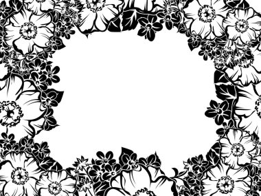 Vintage çiçek davetiye