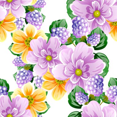 Kusursuz çiçek deseni