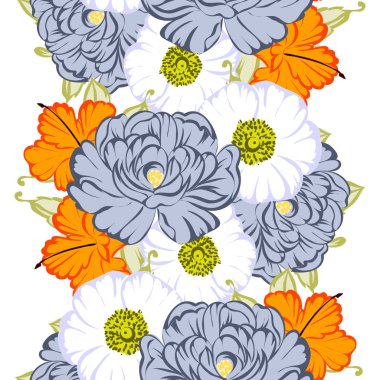 Kusursuz çiçek deseni