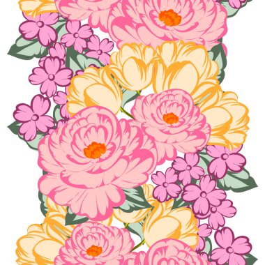 Kusursuz çiçek deseni