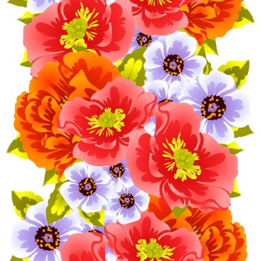 Kusursuz çiçek deseni