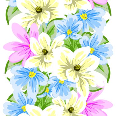 Kusursuz çiçek deseni