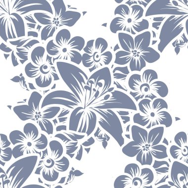 Kusursuz çiçek deseni