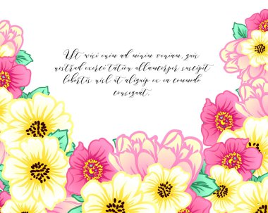 İhale çiçek davetiye