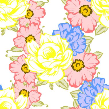 Kusursuz çiçek deseni