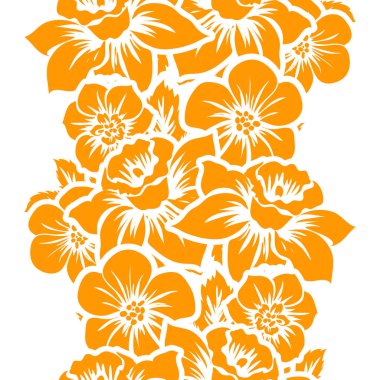 Kusursuz çiçek deseni