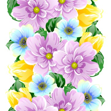 Kusursuz çiçek deseni