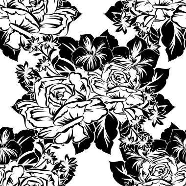 Kusursuz çiçek deseni