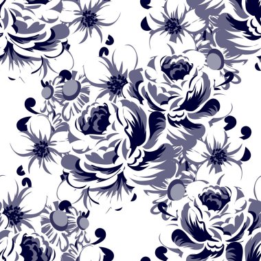 Kusursuz çiçek deseni