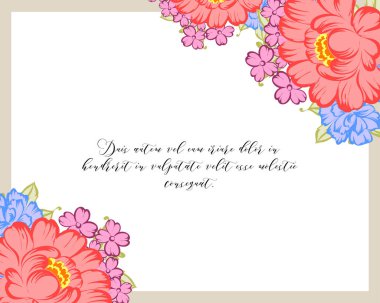 İhale çiçek davetiye