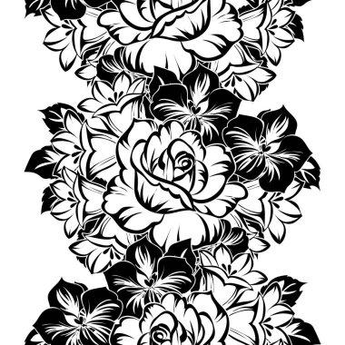 Kusursuz çiçek deseni