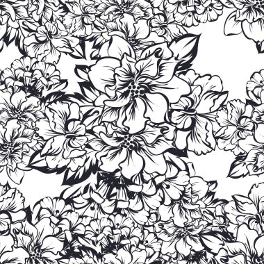 Kusursuz çiçek deseni